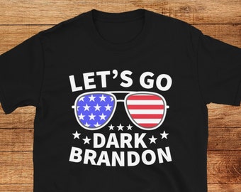 Let's Go Dark Brandon T-Shirt | Progressive Tee, Patriotic Shirt, Democracy Tee, Joe Biden Shirt