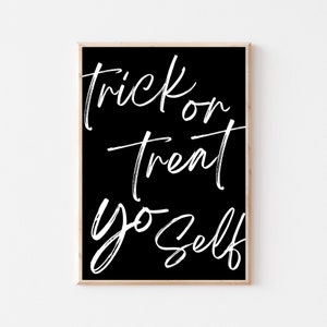 Halloween Prints | DIY Halloween Decor | Halloween Printable Art | Halloween Poster | Halloween Printable Wall Art | Halloween Digital Print