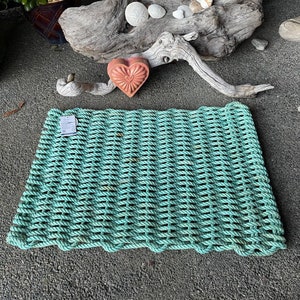 The Classic One - Handwoven, Reclaimed Crab Pot Rope Doormat