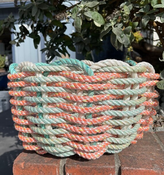 Reclaimed Crab Pot Rope Sea Basket Etsy