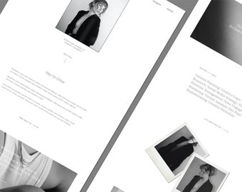 Showit Website Template for Social Media Managers & Copywriters | Clean Website Design for Showit, Customizable Website Template