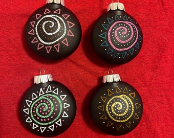 Sun Ornaments Set of 4