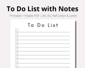 Lista de tareas pendientes imprimible, lista de tareas pendientes minimalista, plantilla de lista de tareas pendientes diarias, lista de verificación de tareas, lista de tareas, lista de tareas pendientes, PDF instantáneo, A4, A5, carta