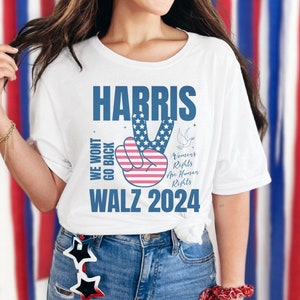 harris walz 2024 tshirt, Harris 2024,  vote 2024 shirt, Kamala Harris tshirt, vote democracy tshirt,  yes we kam tee, harris walz shirt