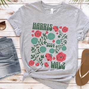 Harris Walz 2024 T-shirt, Kamala harris 2024, Harris Walz Shirt, Tim Walz t-Shirt, Democrat Shirt, Vote Blue, Liberal Feminist Shirt, retro