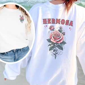 Latina tshirt, Hermosa  sweatshirt, Mexicana Shirt, Chillona Pero Chingona, Women Mexican Shirt, Latin American tee, Mexican Chingona Gift