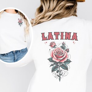 latina sweatshirt, Hispanic Heritage month shirt,  Mexicana Shirt, Women Mexican Shirt, Latin American tee, Mexican Chingona Gift, Latina