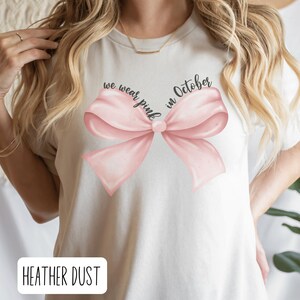 In october we wear pink,  breast cancer awareness t-shirt,  cancer survivor tshirt,  Breast cancer tshirt