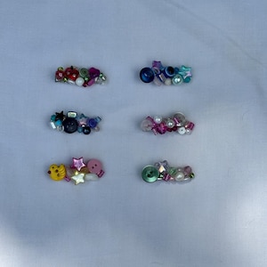 Handmade Beaded Hair Clip: Y2K Boho Hair Jewelry