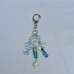 Ramune keychain | Heisei retro keychain, gachapon soda, juminocore keychain, beaded ramune keychain, blue gachapon heisei retro
