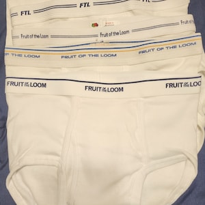 Stafford 6 Pack 100% Cotton Full-Cut Briefs White (30) : :  Clothing, Shoes & Accessories