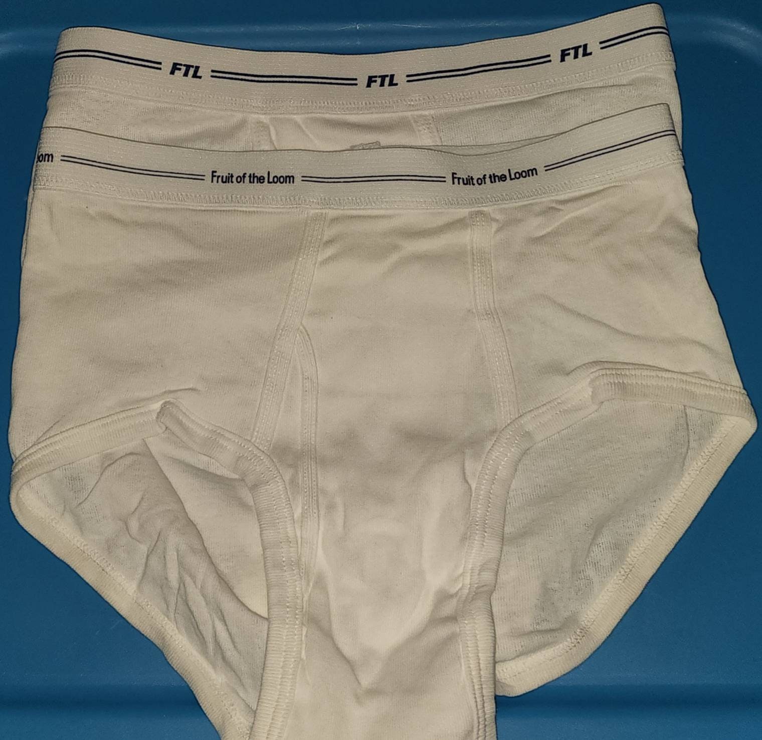 Early/mid 2000s Fruit of the Loom Briefs Mystery Pair. 