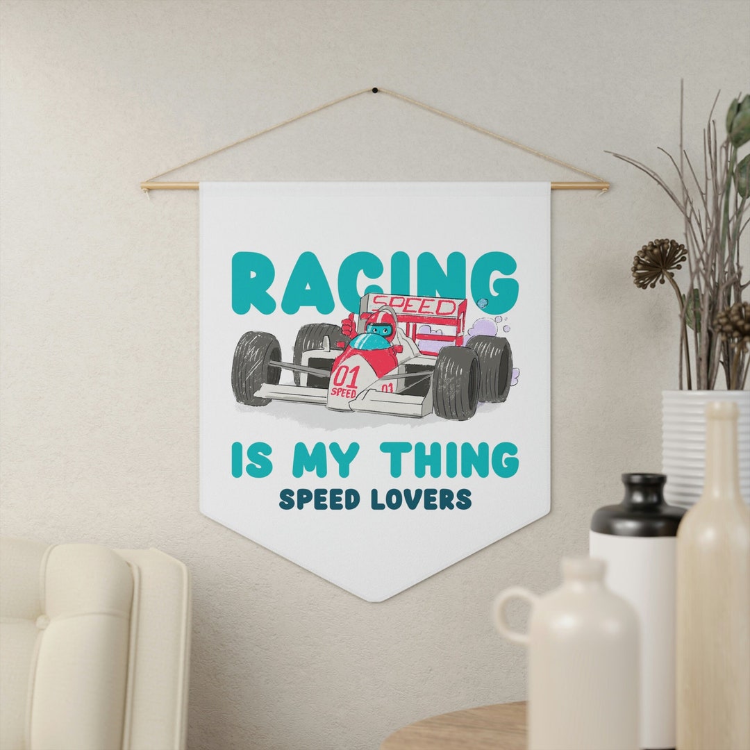 F1 Racing Pennant Race Car Man Cave Décor Formula 1 Poster - Etsy