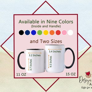 Wiener Dog Mug, Doxy, Sausage Dog Mug, Weenie Dog Gifts, Dachshund Gift for Women, Dachshund Coffee Mug image 2