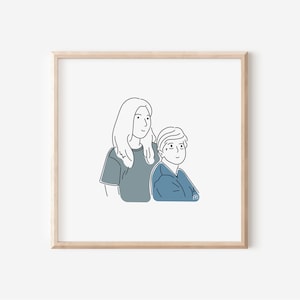 Arte de línea personalizado para proyectos de sublimación / Arte de línea personalizado minimalista SVG / Arte de línea personalizado digital / Arte de línea minimalista para cameo 4