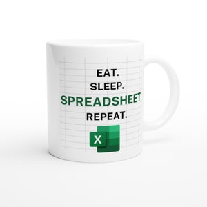 Tazza Da Gioco 'Eat, Sleep, Game, Repeat' - 325 Ml, Ceramica, Lavabile