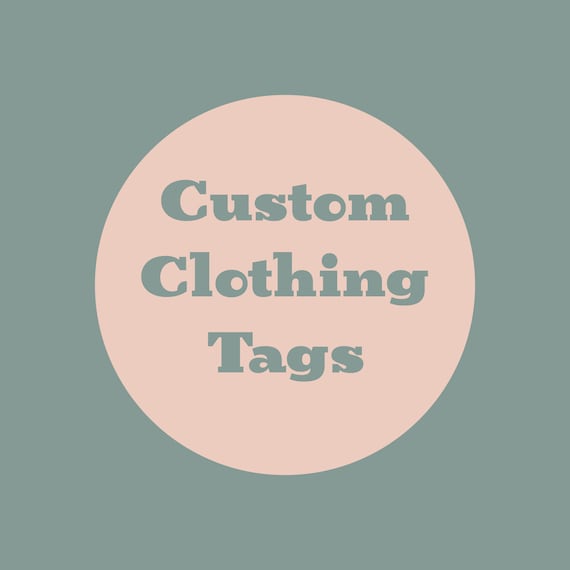 Clothing Tag, Seamless File, Custom Seamless, Custom Seamless File