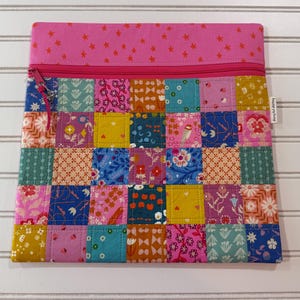 Ruby Star Patchwork Project Bag