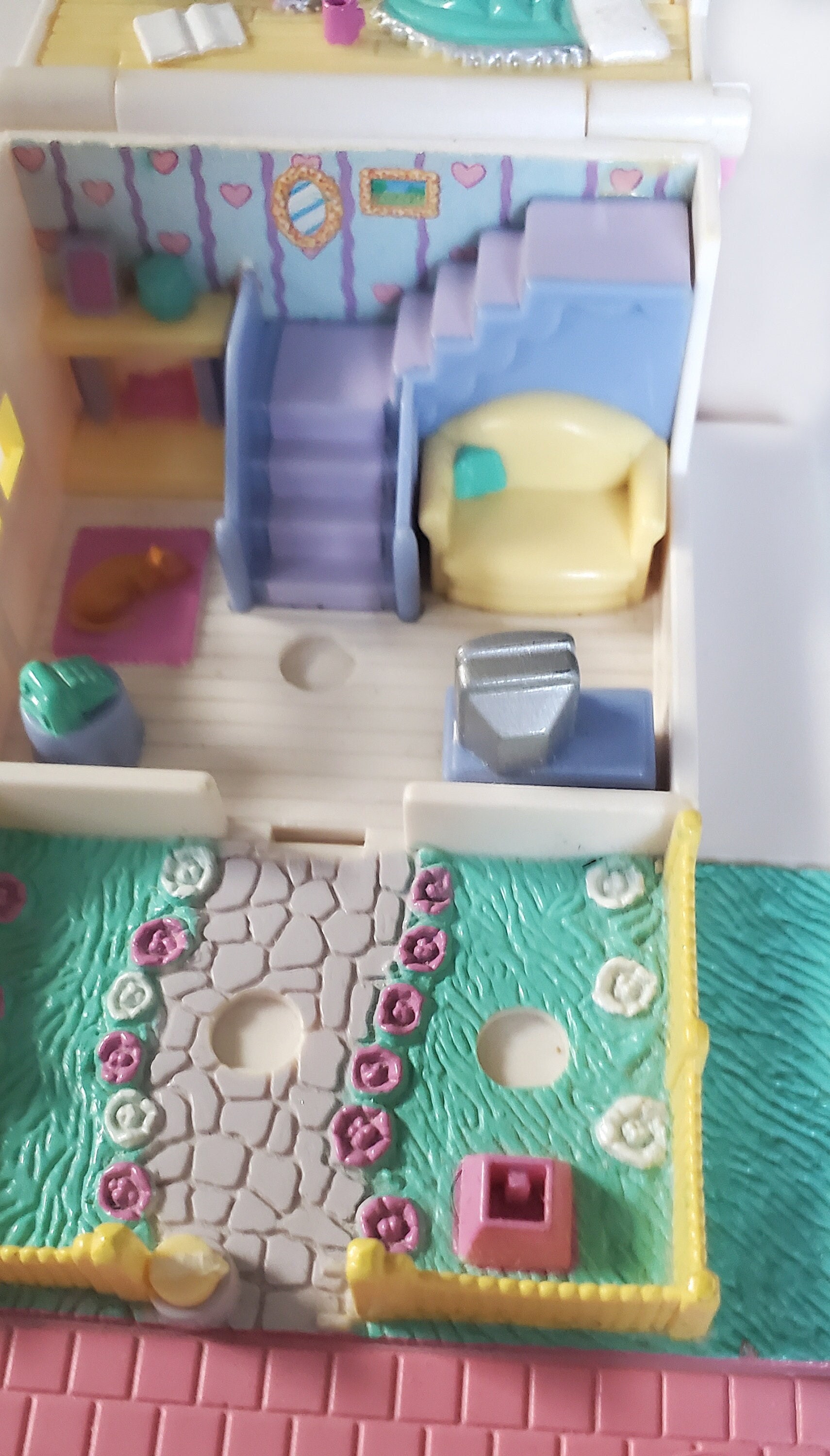 Polly Pocket - Cozy Cottage - Bluebird 1993 - Maison De Poupée Vintage