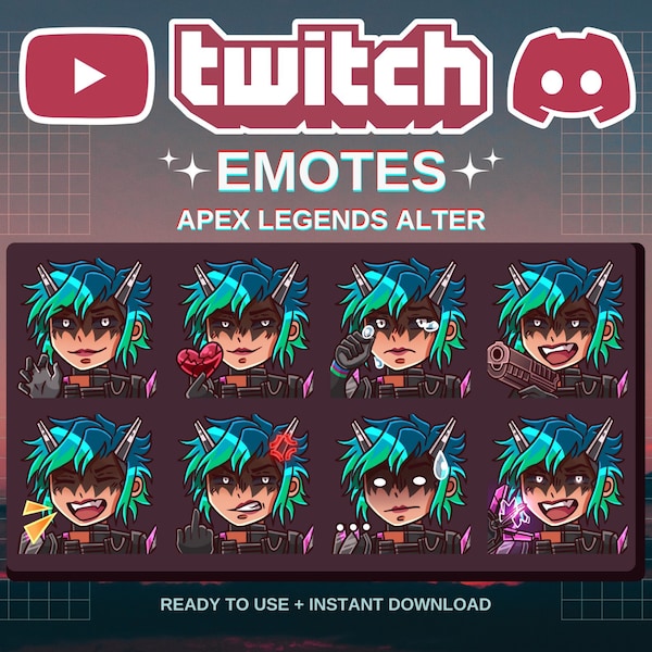 Alter Apex Legends Emotes | Premade | Twitch | Discord | YouTube | Streamers