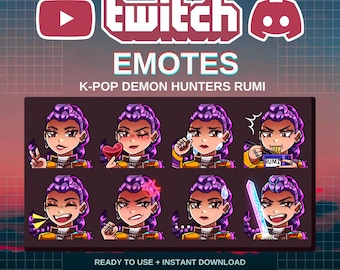 Rumi Kpop demonenjager-emoties | Kant-en-klaar | Twitch | Onenigheid | YouTube | Streamers