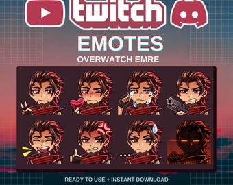 Emre Overwatch Emotes | Vorgefertigt | Zucken | Zwietracht | YouTube | Luftschlangen