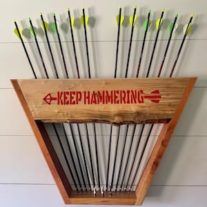 Cherry and Maple Compound Bow Display Rack