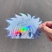 Dark Hunter Peeker Sticker Holographic 