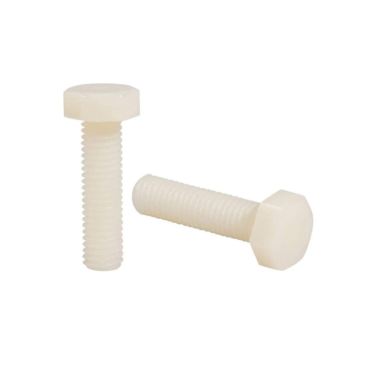 10x Nylon Rändelschrauben M6x30mm Schwarz - Einfach Zu Drehen & Isolierend