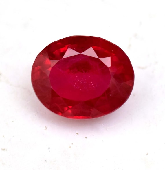 5 Carats De Rubis Rouge Sang De Pigeon Naturel - Certifiés GIR, Forme émeraude, Non Traités, D'Inde