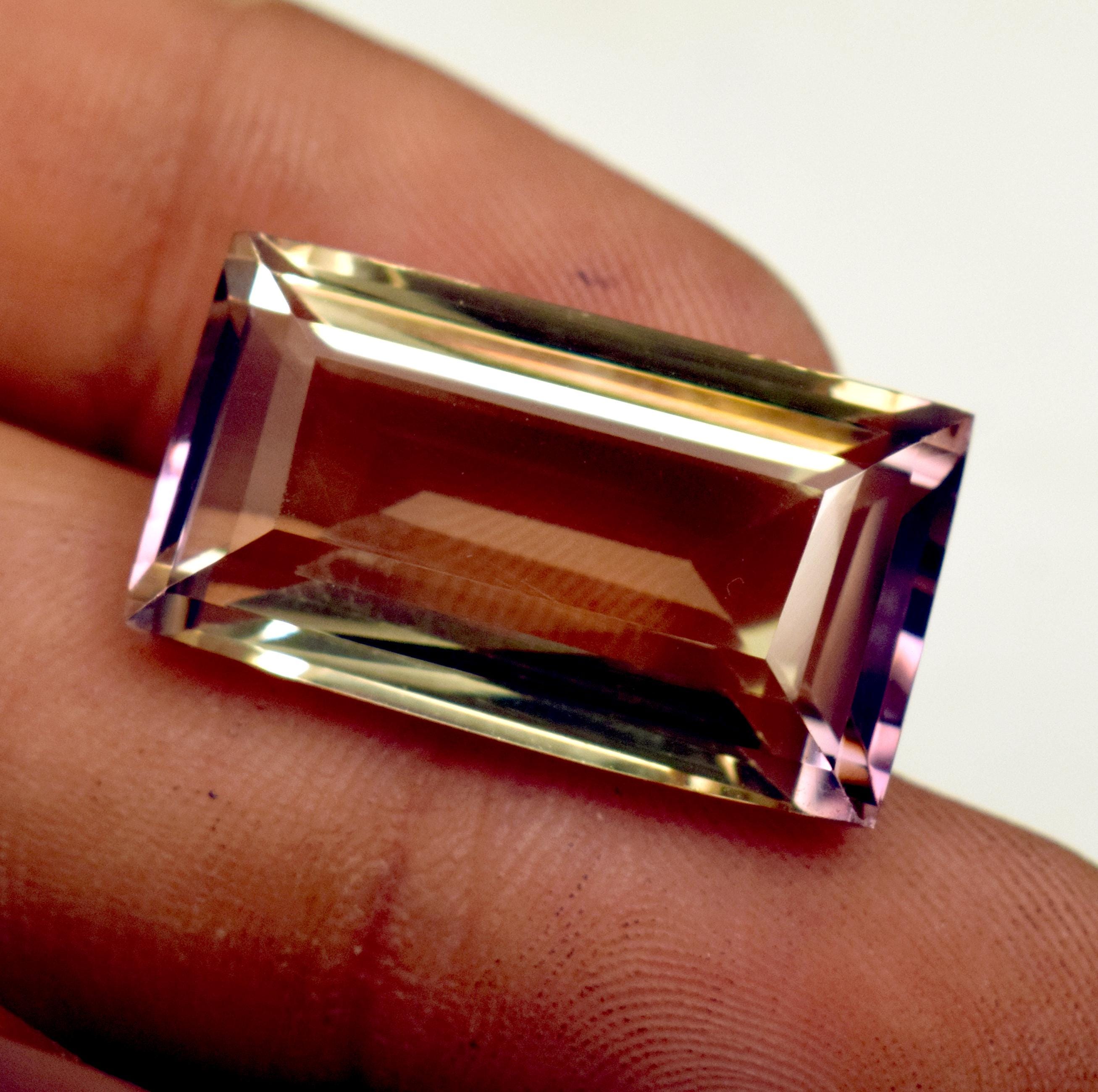 Pierre Brute D'Amétrine - 68 Carats - Jaune Et Violet - Brute Non Traitée - Gemmsindia