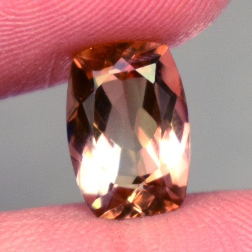 Genuine Imperial Topaz Gemstone From Brazil Certified Cushion Cut shops 2.60 Ct Loose Gemstone For Ring Use