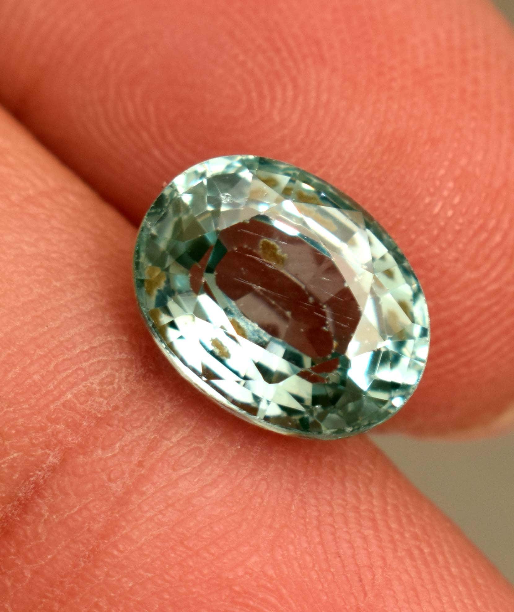 Natural Paraiba Blue Green Tourmaline Certified 3.25 Ct Loose Gemstone For Ring Use