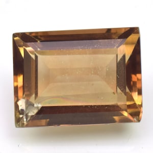 Natural Smoky Quartz Faceted Baguette Shape 20.75 Ct Loose Gemstone For Jewelry Making