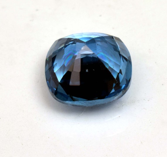 Topaze Bleue Naturelle Certifiée 6.00 Carats AYUSH GEMS - Pierre Précieuse En Vrac Forme Excellente