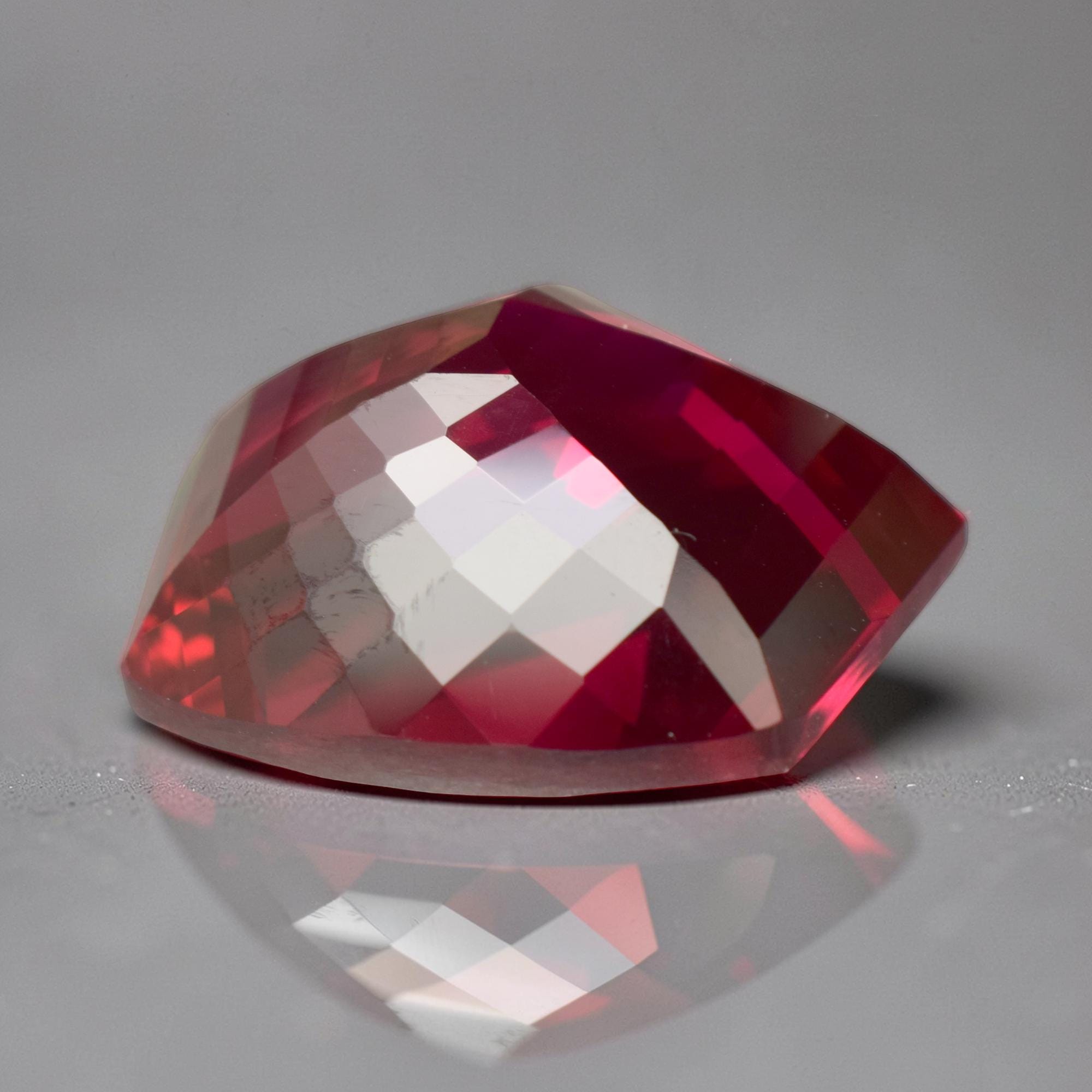 Natural Pigeon Blood Red Ruby Huge 56.60 Ct Fancy Cut - Etsy