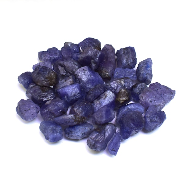 Lot brut de tanzanite naturelle