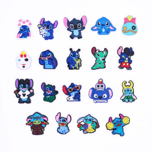 Lilo & Stitch Croc Charms Set of 3 Etsy