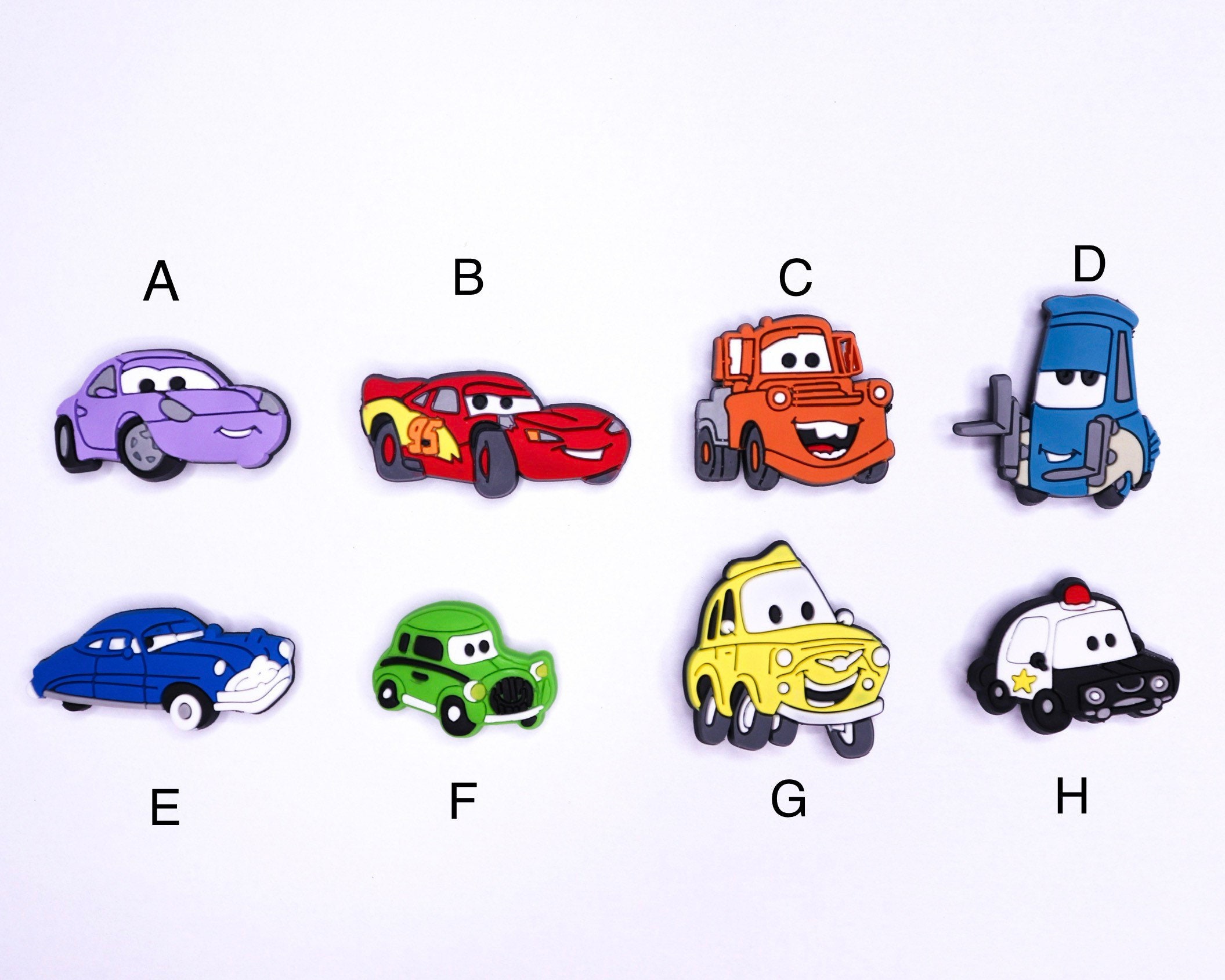 Disney Cars Crocs/shoe Charms - Etsy Sweden