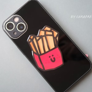 Fries Comfort Food Phone Grip/Fries Phone Holder/Cute Phone Mount / phone grip/ phone stand/Gift for Her/Phone Accessories/small budget gift