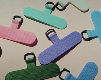 Universal Phone Connector Patch, Phone Connector Tabs, Phone Wristlet Connector, Phone Connector Patch, Mobile Phone Tether for Lanyards