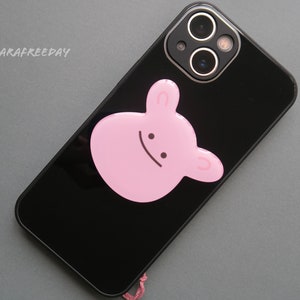 Hippo Phone Grip/ Cute Animal Phone Holder/Cute Phone Mount / phone grip/ phone stand/Gift for Her/Phone Accessories/small budget gift