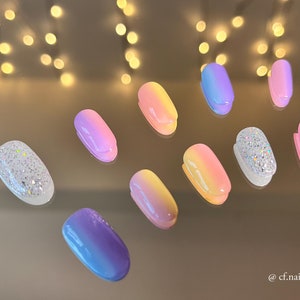 Dreamy - 10 Pc Press on nails - Dreamy Press on Nails, fairy core False nails, Cute Press on Nails, Sweet girl Nails , stick on nails, Fairy