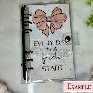 Laminated Budget Binder Dashboard: A5, A6, A7 Insert