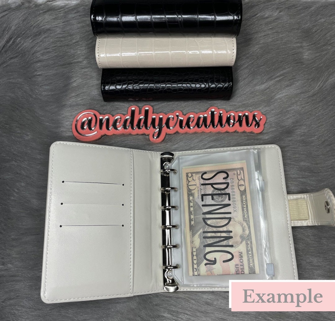 A7 Budget Binder Budget Binder A7 Binder Wallet A7 Wallet Etsy