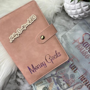 Budget Binder, Money Wallet, A6 Binder, Leather Budget Binder, Budget, Cash Envelope, Custom Budget Binder