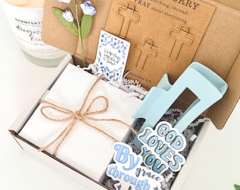 Grief Care Package Sympathy Gift Box Sending Hugs Bereavement Gift Set Cozy Christian Friend Gift Get Well Soon Care Package Comfort Box