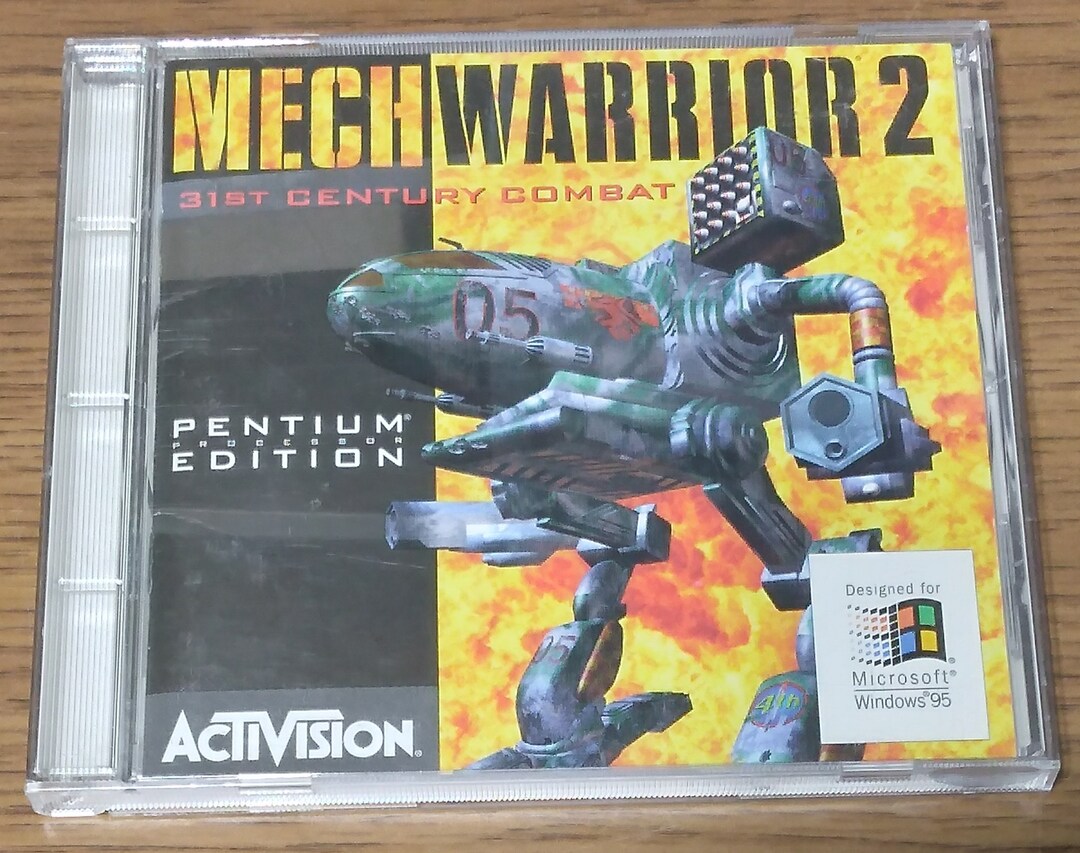 その他 E3.STUDIO ULTIMA MECHANICAL WARRIOR NO.2 Mechwarrior II (1995, Used PC Cd-rom) - 31st Century Combat Game