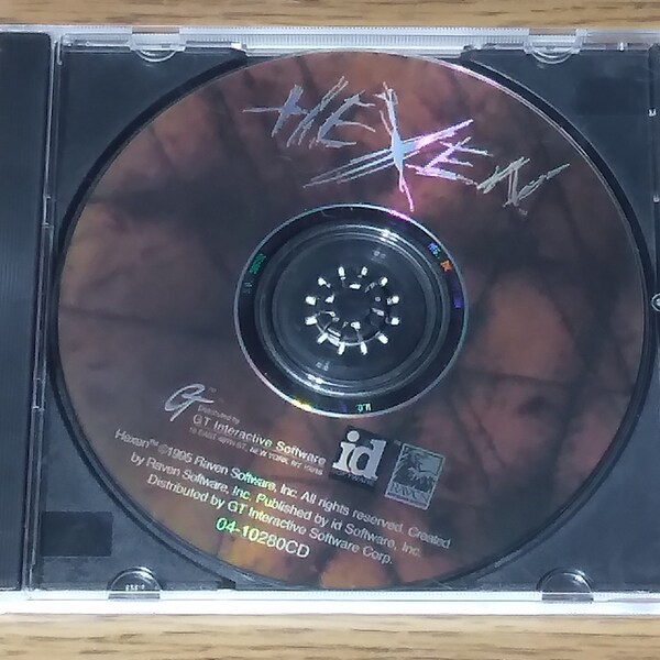 Hexen (1995) - Fantasy 1st Person Shooter Game (PC Used)