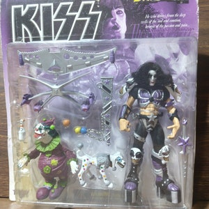 Vintage Psycho Circus KISS (1998) Paul Stanley Action Figure  w/Jester